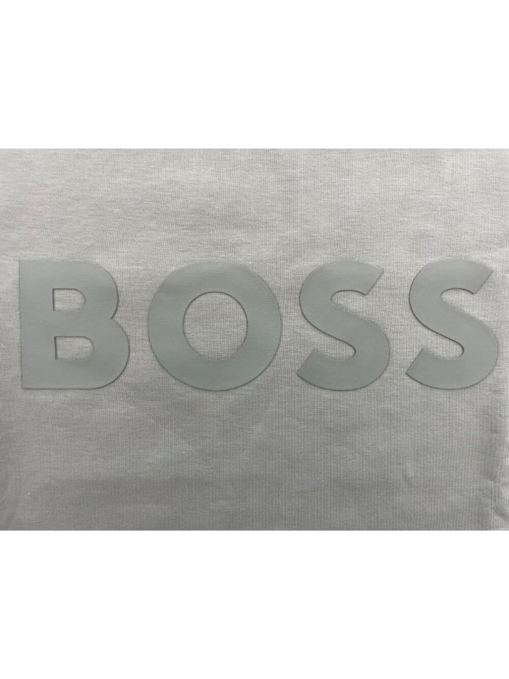 Hugo Boss Salbo Sweatshirt Crewneck Green Cotton Blend Logo Print Men's Sz S NEW - Picture 3 of 7